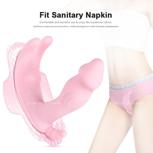 Remote Control Thrusting Clitoris Stimulator